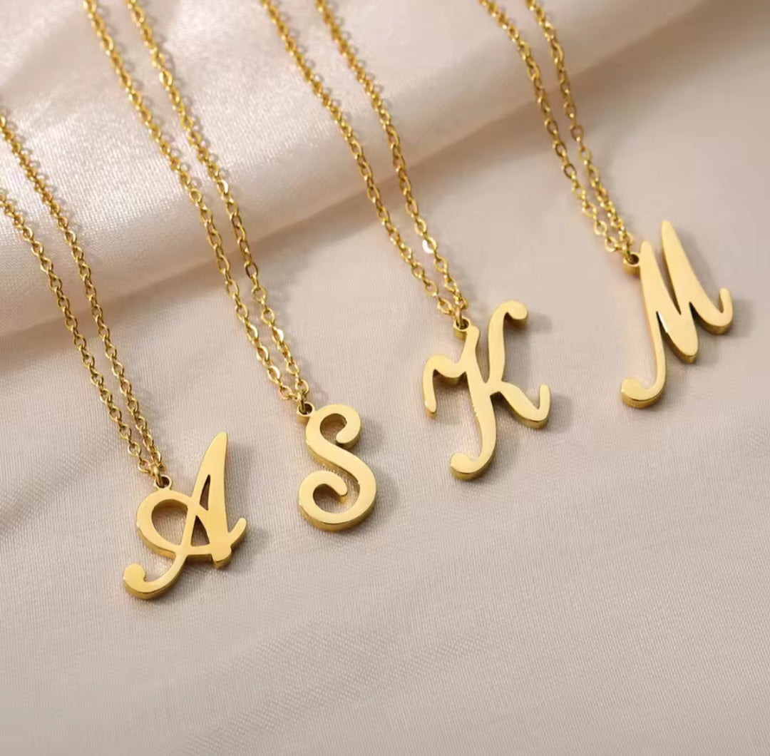 Ketting Goud - Letters