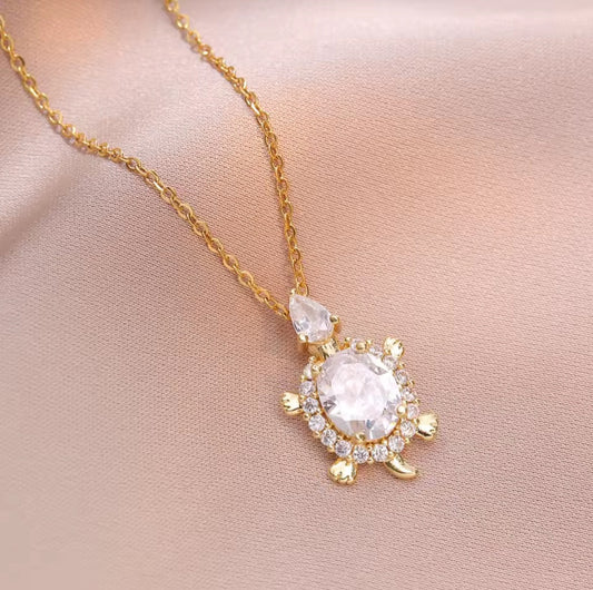 Ketting Goud - Shining Shell Turtle