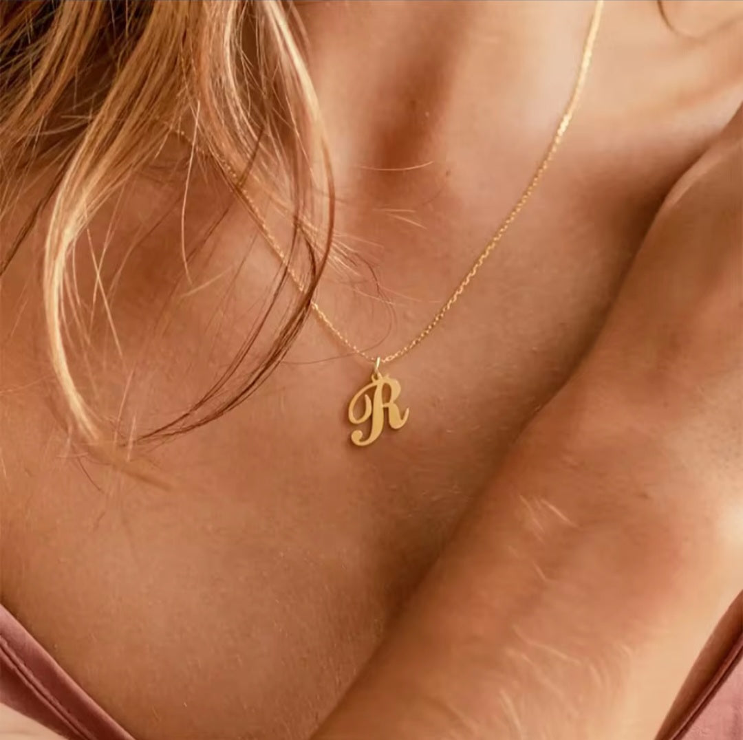 Ketting Goud - Letters